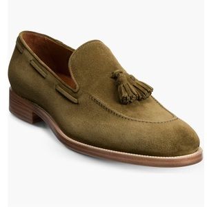 BNWT Allen Edmonds Lucca Suede Tassel Loafer size 12 Medium